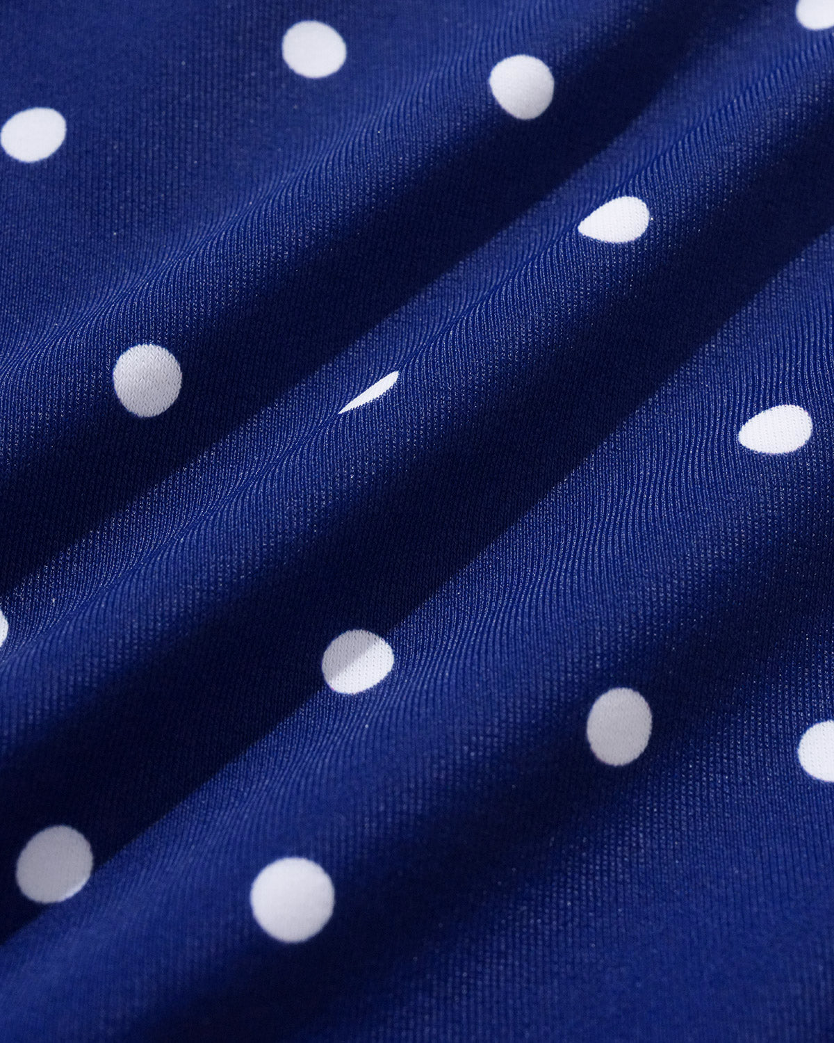 Mavi Polka Dots Bralet Bikini Takımı