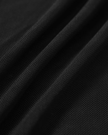 Siyah Fırfırlı File Cover-up