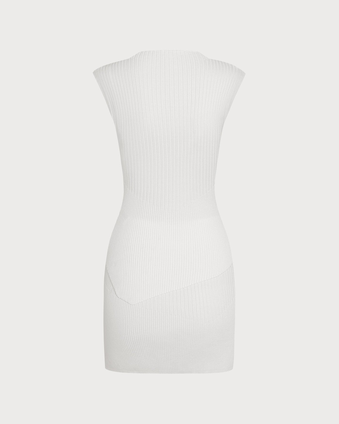 Off Beyaz Balıkçı Yaka Dokulu Two-Piece Takım