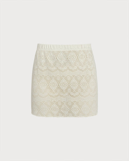 Beyaz Dokulu Balenli Three-Piece Takım