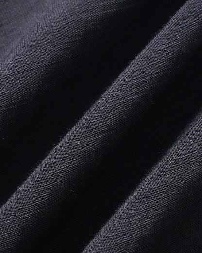 Siyah V Yaka Düşük Shoulder Midi Elbise